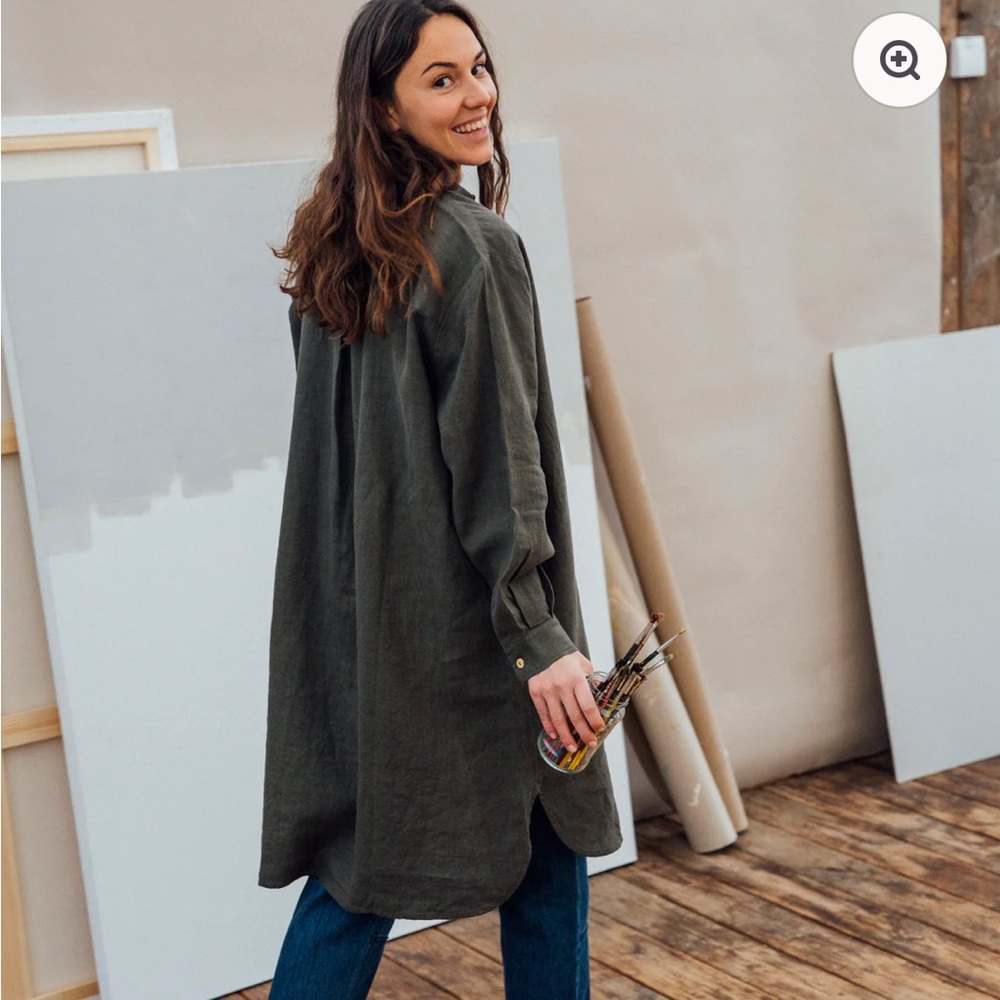 Matona Pepi Shirtdress, XS Pine